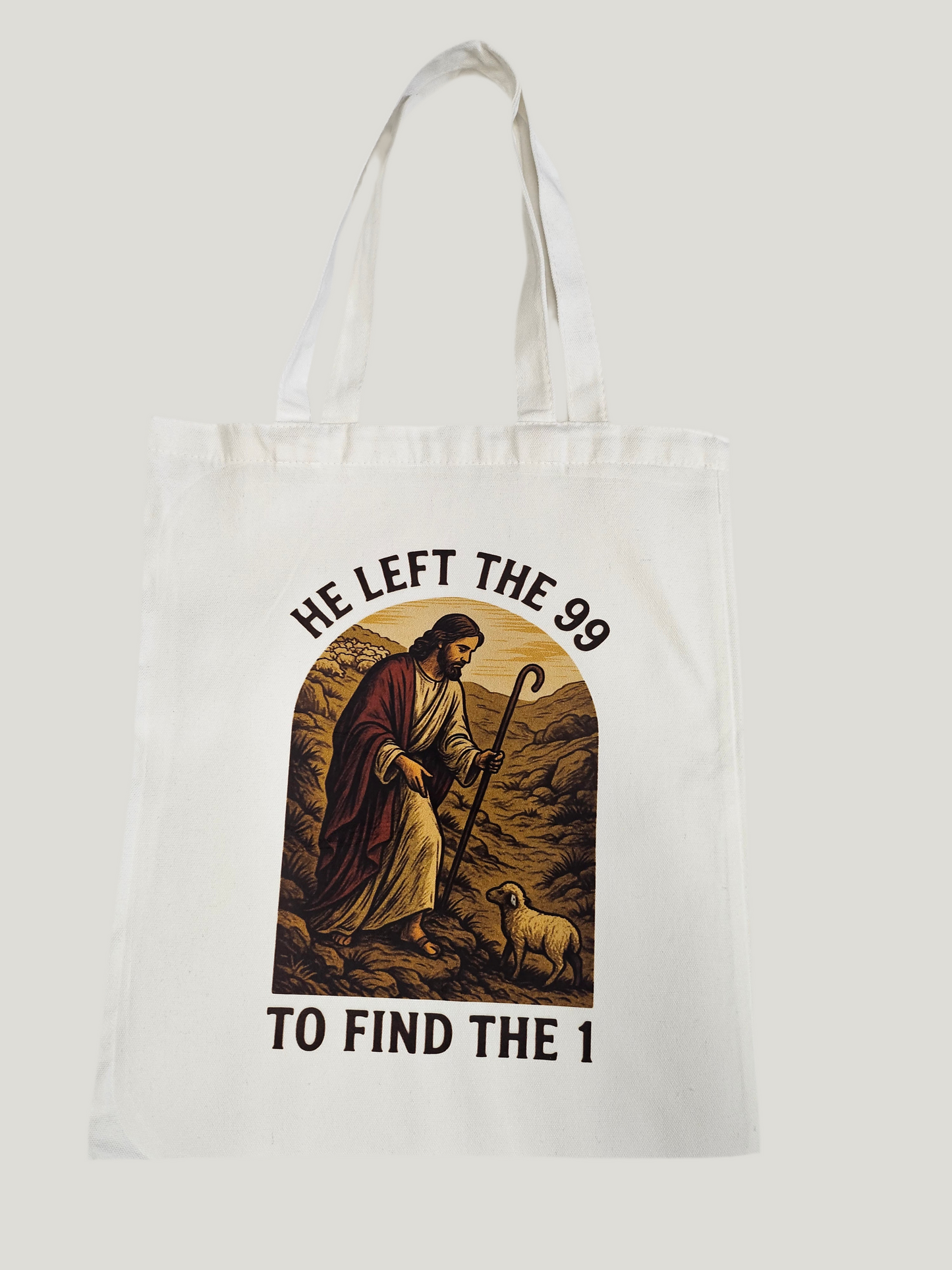 He Left the 99 to Find the 1 Tote Bag