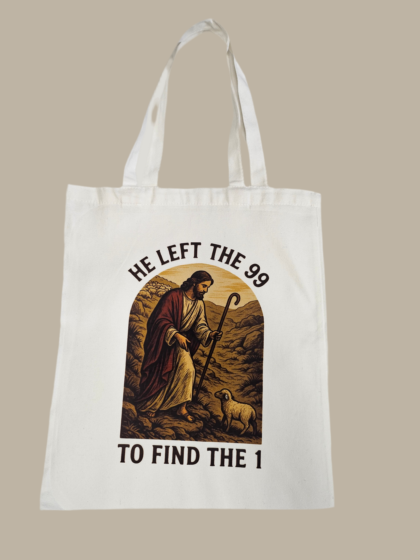 He Left the 99 to Find the 1 Tote Bag