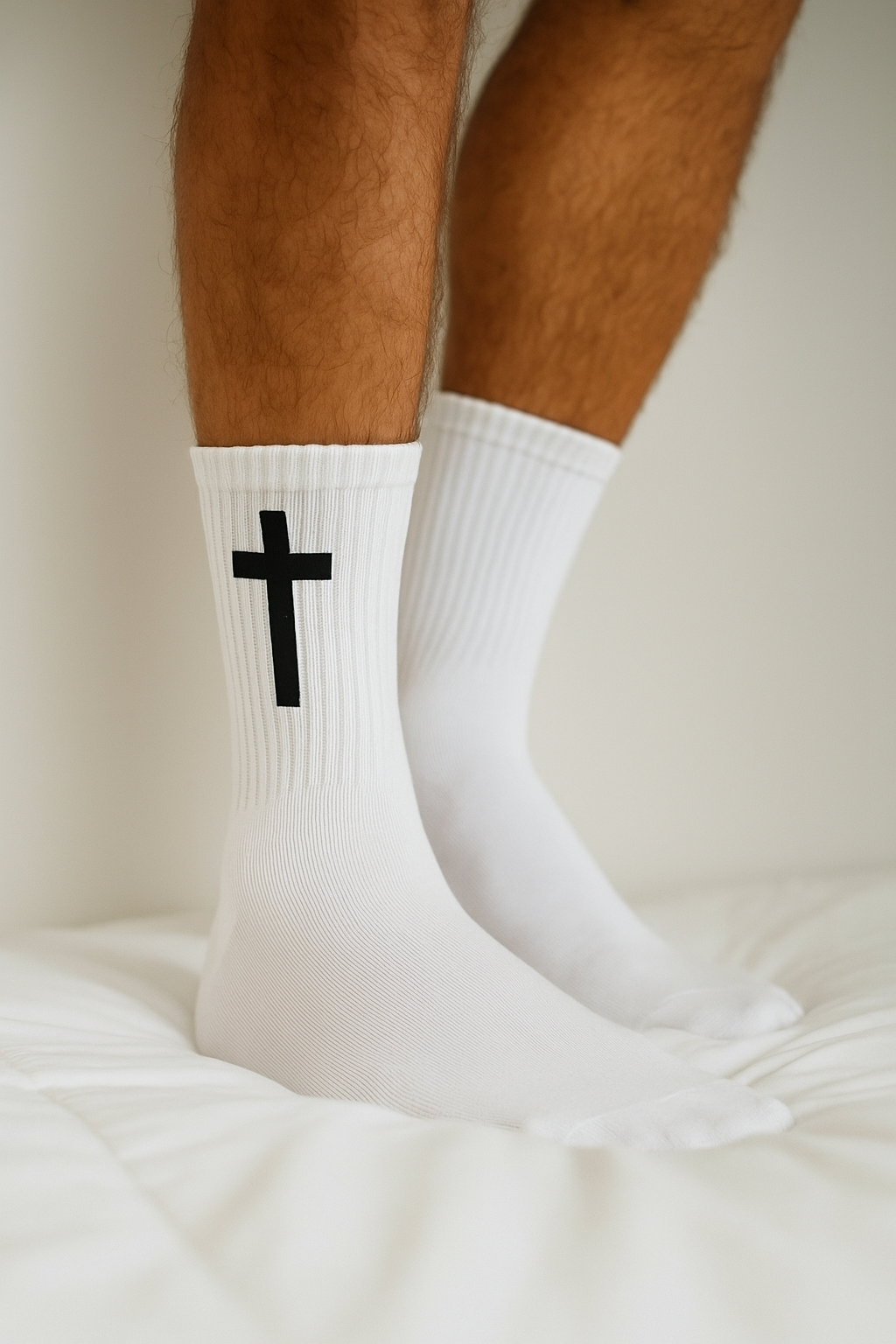 Walk By Faith Cross Socks