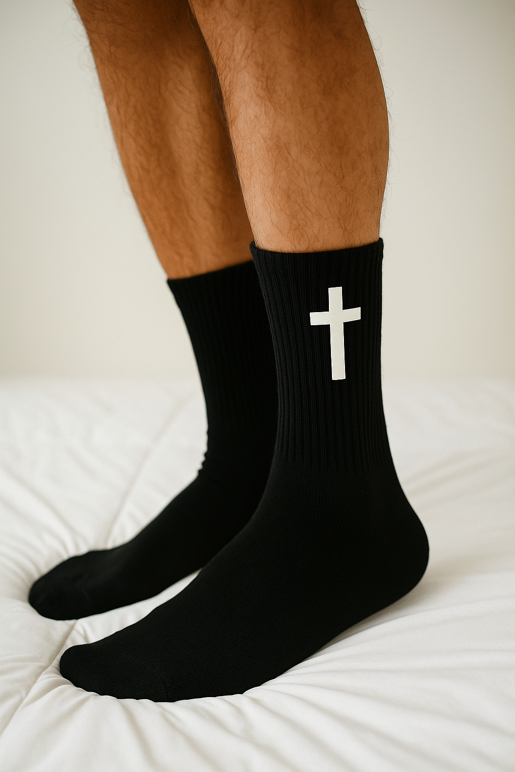Walk By Faith Cross Socks