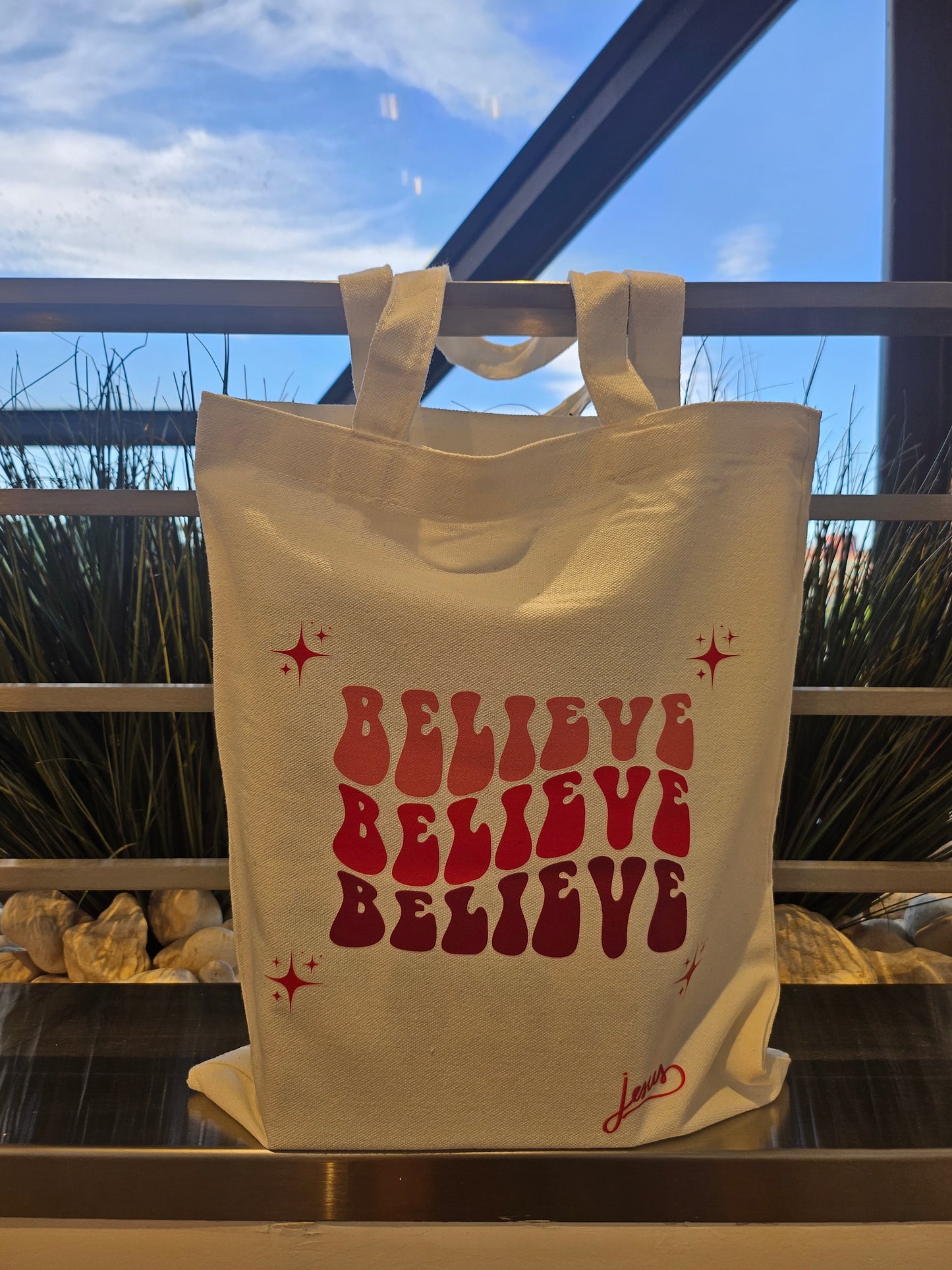 Believe Tote Bag