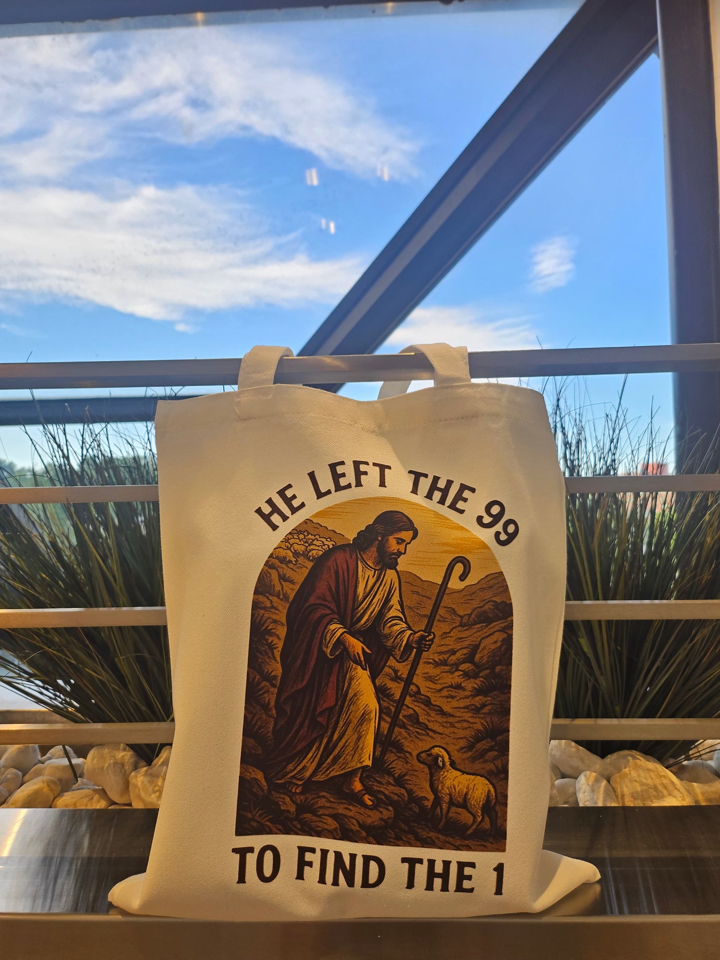 He Left the 99 to Find the 1 Tote Bag